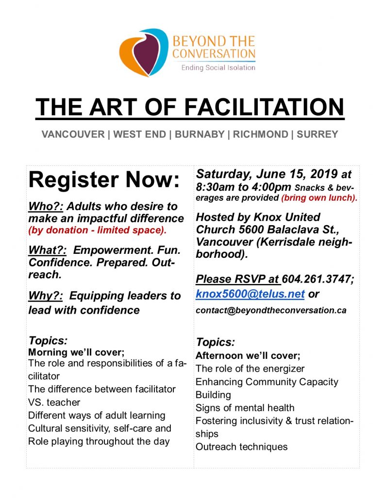 The Art Of Facilitation