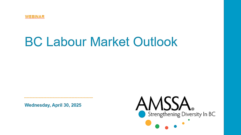 Webinar: BC Labour Market Outlook (2024-2034) – AMSSA